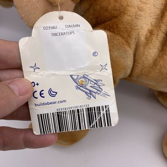 Build A Bear Workshop Triceratops Dinosaur Plush - Picture 5 of 10